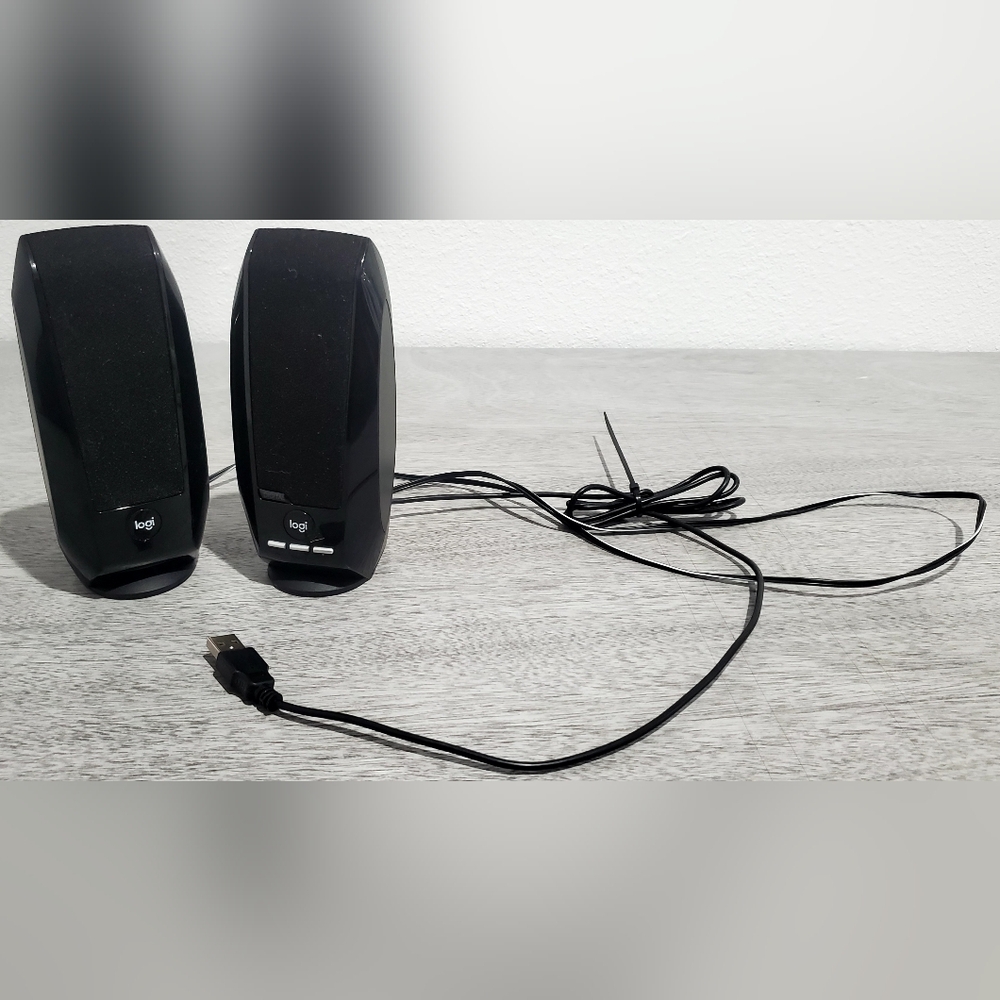 Logi Wired Desktop USB Speakers